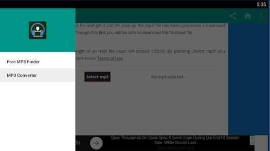Free Song : Finder Download Cutter screenshot 1