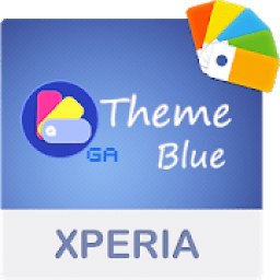 ikon COLOR™ XPERIA Theme | BLUE - Tema SONY Xperia