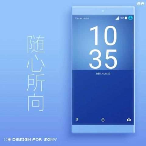 COLOR™ XPERIA Theme | BLUE - Tema SONY Xperia screenshot 2