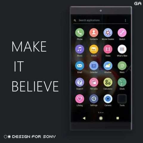 Edition XPERIA Theme | *Tema SONY Xperia screenshot 1