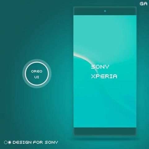 XPERIA ON™ | O Cyan Theme *Design For SONY स्क्रीनशॉट 5