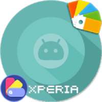 XPERIA ON™ | O Cyan Theme *Design For SONY