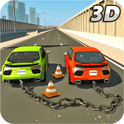 Chained Cars Traffic Racer Chain Break Stunt Game icon