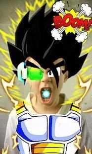 Super Saiyan Z Camera screenshot 2
