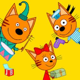 Три Кота Веселые Приключения: Игры для Детей
