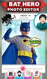 Superhero Bat Photo Editor for Flying Bat Hero screenshot 4