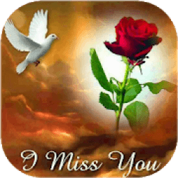 ikon Miss you images - miss you photo frame