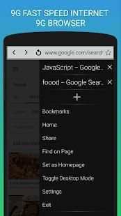 9G Speed Internet: Fast Internet Browser 2018 screenshot 6