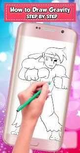 Draw All gravity falls Characters Easy screenshot 2