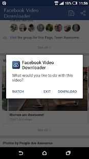 Facebook Video Downloader screenshot 3