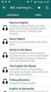 Learning English: BBC News screenshot 6