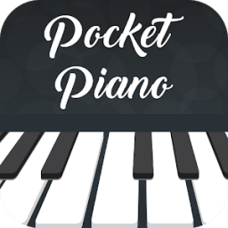 बिल्कुल सही रियल पॉकेट पियानो आइकन