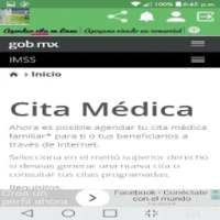 Cita medica IMSS en línea seguro social on 9Apps