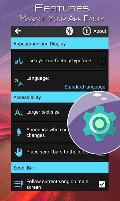 Music Player - Mp3 Audio Player स्क्रीनशॉट 1
