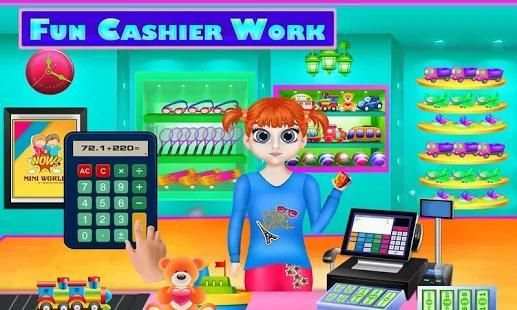 Toy Store Shopping Mall: Cash Register Girl Game screenshot 5
