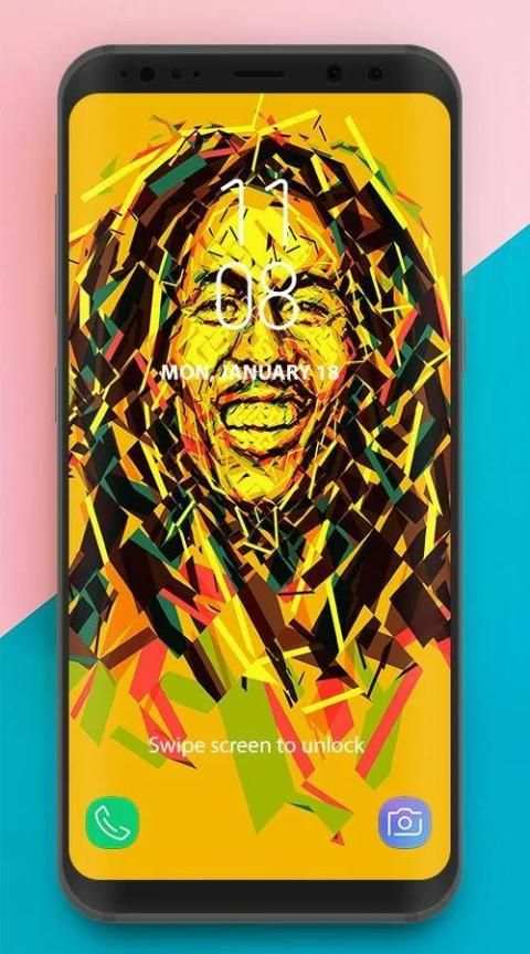 Bob Marley HD Wallpaper screenshot 3