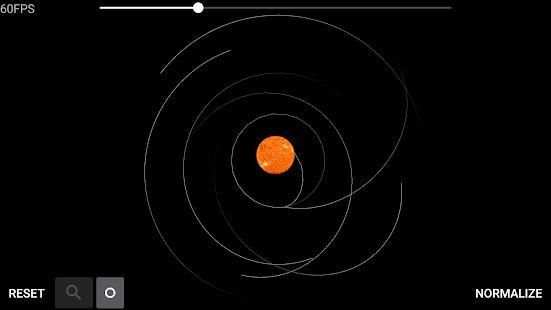 Solar System Simulator स्क्रीनशॉट 1