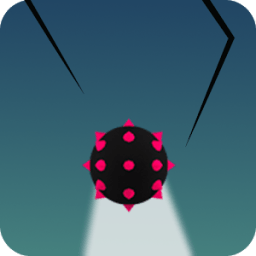 ikon Falling red Ball