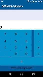 BODMAS Calculator स्क्रीनशॉट 2