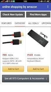 online shopping by amzon screenshot 1