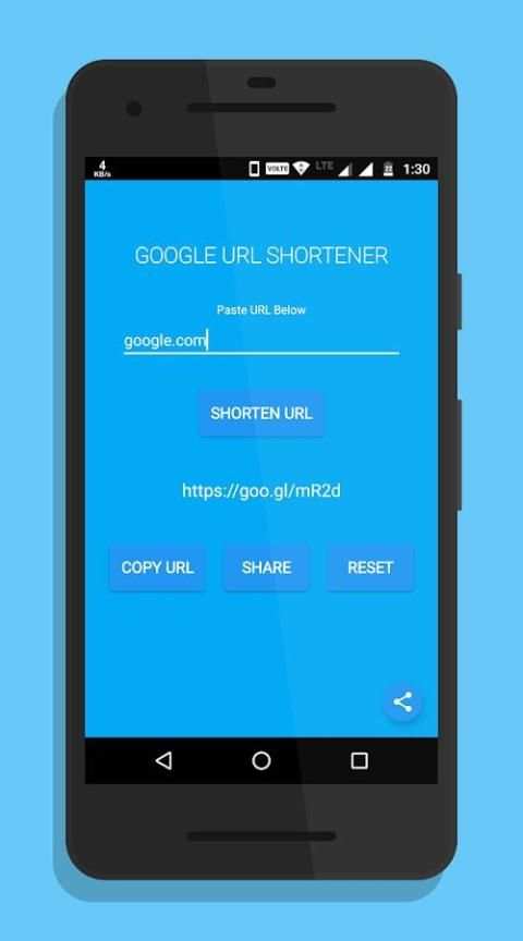 GUS - Google URL Shortener screenshot 1