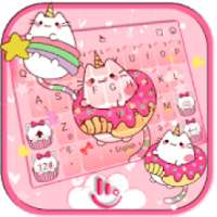 Bowknot Kitty Keyboard Theme on 9Apps