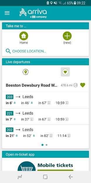 Arriva UK Bus App screenshot 6
