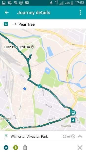 Arriva UK Bus App screenshot 1