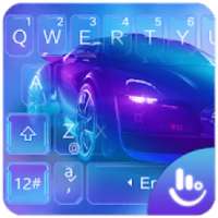 Neon Super Car Keyboard Theme on 9Apps