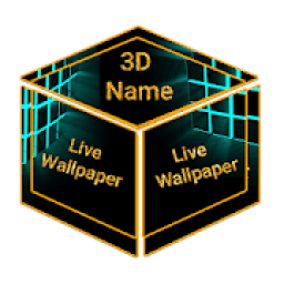 ikon 3D My Name Live Wallpaper