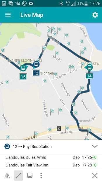 Arriva UK Bus App screenshot 2