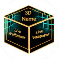 3D My Name Live Wallpaper