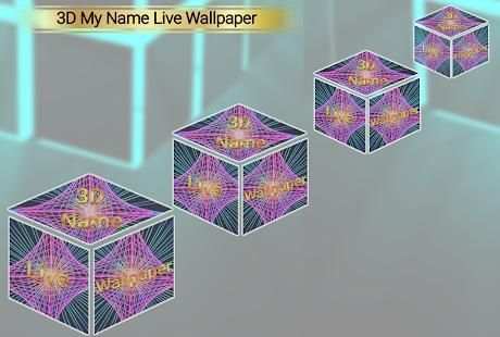 3D My Name Live Wallpaper screenshot 5