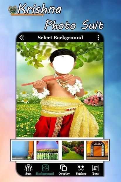 Krishna Photo Suit : Kanha Photo Frame स्क्रीनशॉट 6