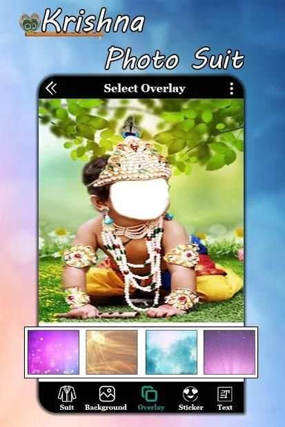 Krishna Photo Suit : Kanha Photo Frame स्क्रीनशॉट 5