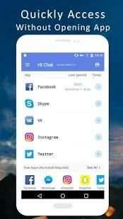 Hi Chat - Messenger & Social Apps All in One screenshot 2
