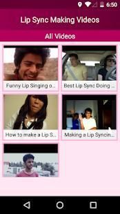 How To Make Lip Sync Videos - Lips Sync Guide App स्क्रीनशॉट 1