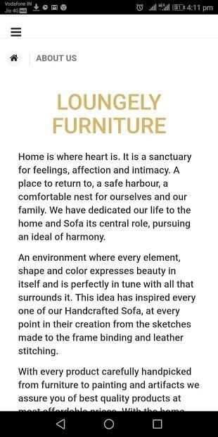 Loungely Furniture screenshot 1