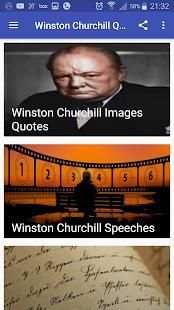 Winston Churchill Quotes screenshot 7