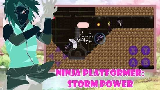 Ninja Platformer: Storm Power screenshot 5