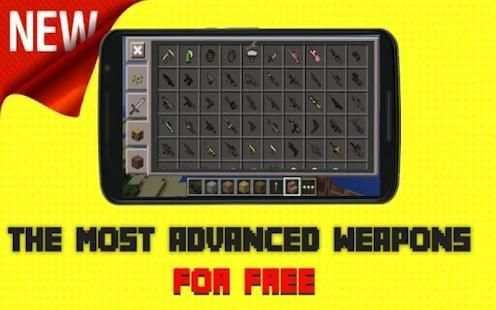Inventory Gun Mod MCPE screenshot 7