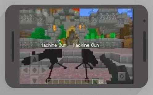 Inventory Gun Mod MCPE screenshot 1