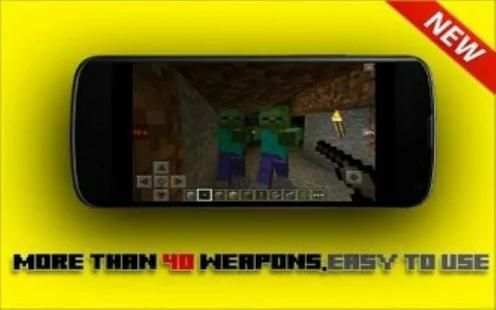 Inventory Gun Mod MCPE screenshot 5