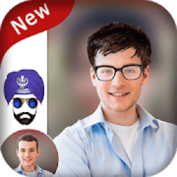 ikon Man Hair,Beard,Mustache Style : Man Photo Editor