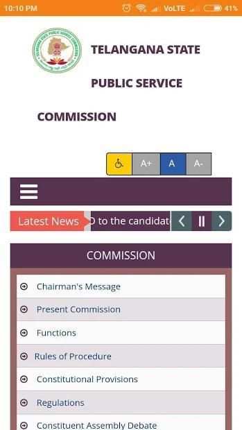 TSPSC-Job notifications ,Hall ticket download screenshot 8