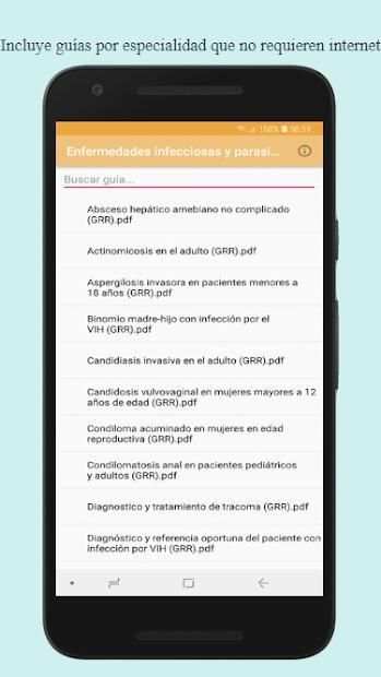 GPCs Enfermedades Infecciosas y Parasitarias screenshot 2