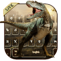 ikon Tema Keyboard Dinosaurus 3D