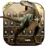 Tema Keyboard Dinosaurus 3D