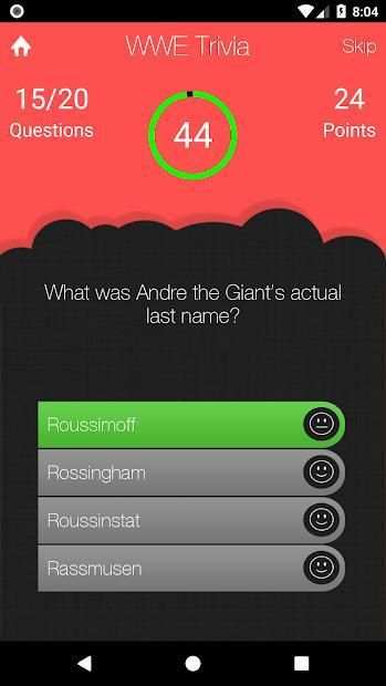 Trivia for WWE screenshot 7