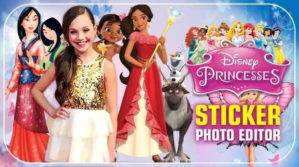 Disney Princess Stickers Application screenshot 1